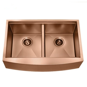 Rose Gold Farmhuis werkstasie sink