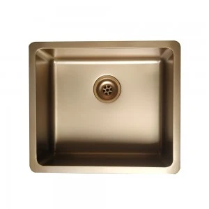 Pasmaak sink sonder X lyn in Champagne Golden Finishe