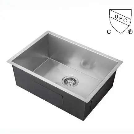 20 Duim staanlose staal Zero Radius Undermount Kitchen Bar sink